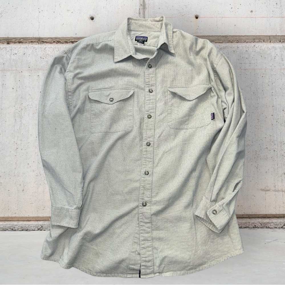 Vintage Patagonia Stretch Work Shirt Size XL Romania 52755 Y2K‎ Cotton